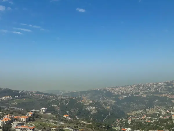 Duplex in Chouaiyya, Metn with Panoramic Sea and Mountain View