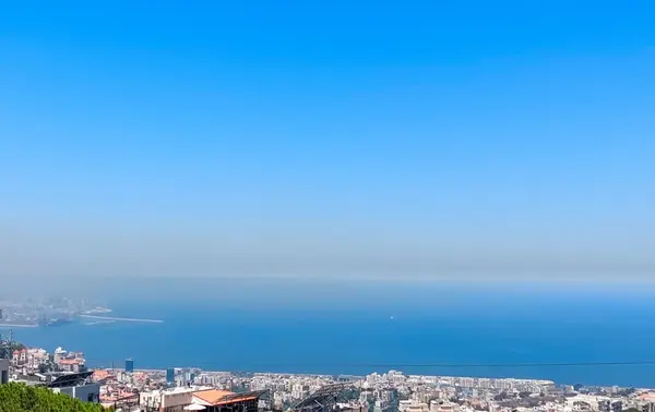 Full Building in Elissar, Metn with Sea and Mountain View