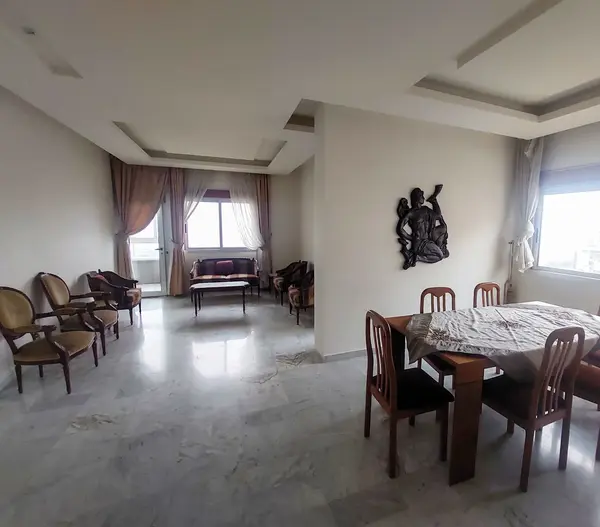 Furnished Apartment in Dbayeh, Metn with Sea View