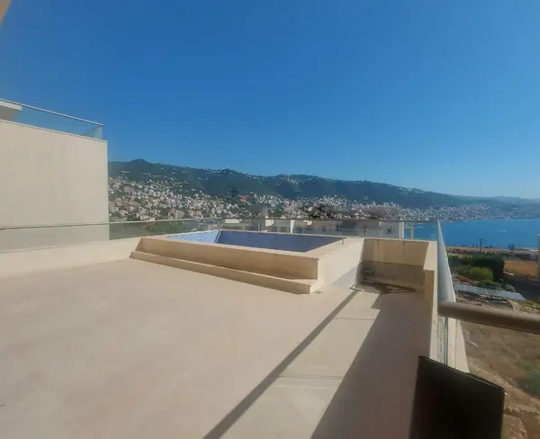 Duplex in Adma, Keserwan with Breathtaking Sea & Mountain View