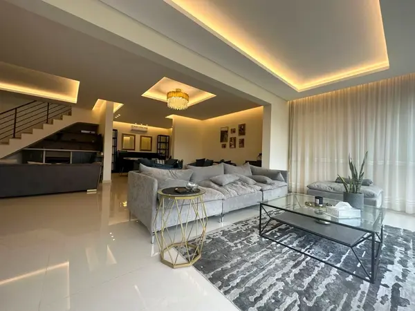Furnished Duplex in Dik El Mehdi, Metn with Sea & Mountain View
