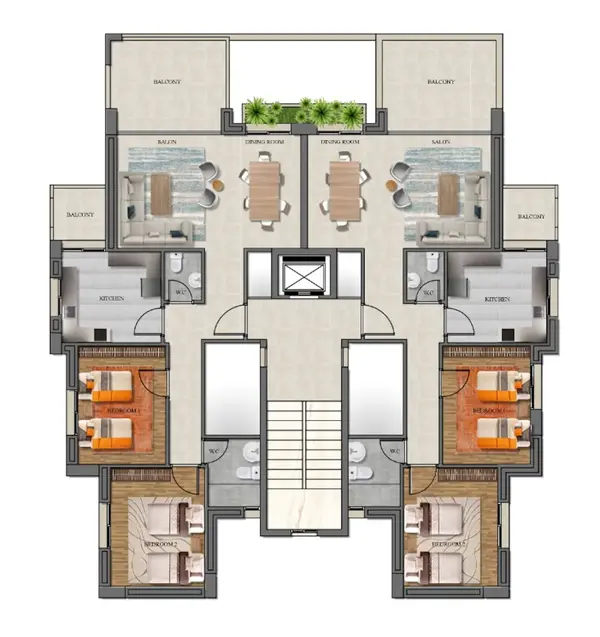 PAYMENT FACILITIES-Under Construction Apartment in Atchaneh
