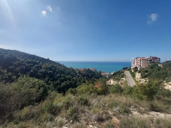 Land in Halat, Jbeil with Breathtaking Sea and Mountain View