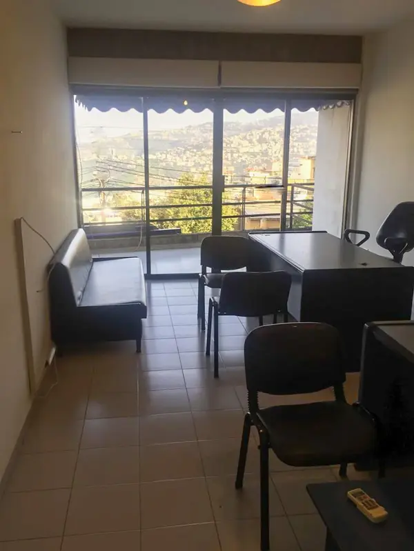 Prime Location Furnished Office in Mazraat Yachouh, Metn