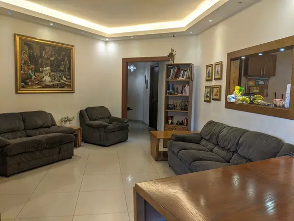 Fully Furnished Apartment for Sale/Rent in Aoukar, Metn with Terrace