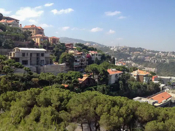 Land in Rabieh, Metn with Breathtaking Sea and Mountain View