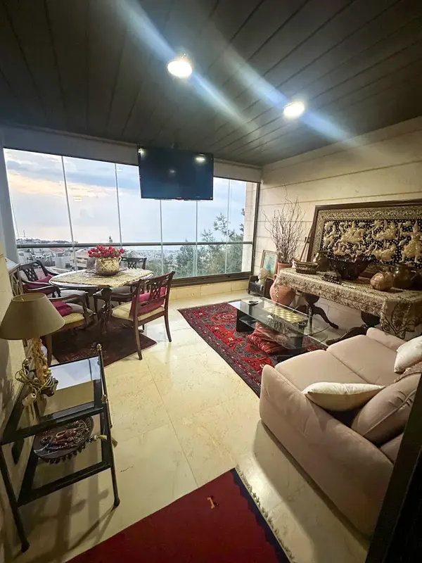 Apartment in Biyada, Metn with a Breathtaking Sea View