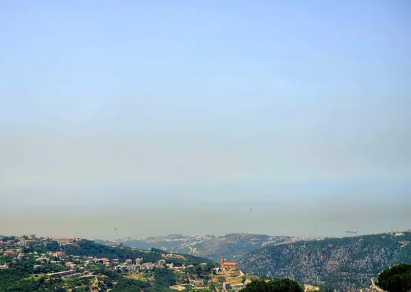 Land in Chouaiyya, Metn Overlooking the Mountains and the Ocean