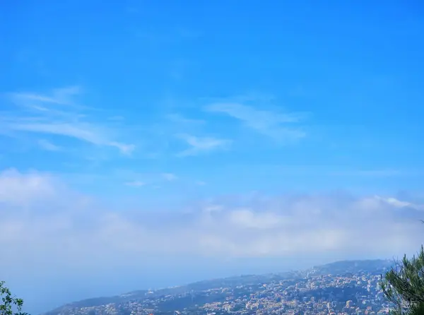 Land in Bikfaya, Metn Overlooking the Mountains and the Ocean