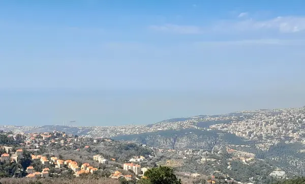 Land in Dhour Choueir overlooking the Mountains and the Ocean