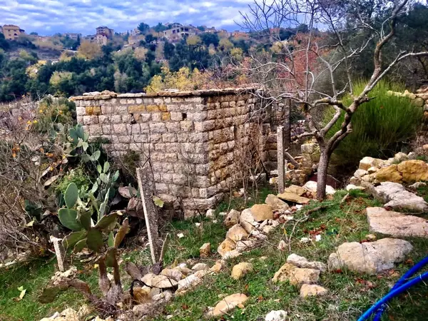 Land in Ghine (Above Adma) with open Sea & Mountain View (Non-Obstructive)