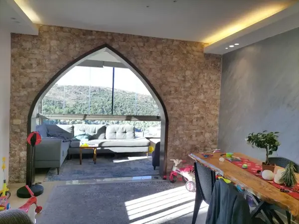 Apartment in Bsaba, Baabda with Sea and Mountain View