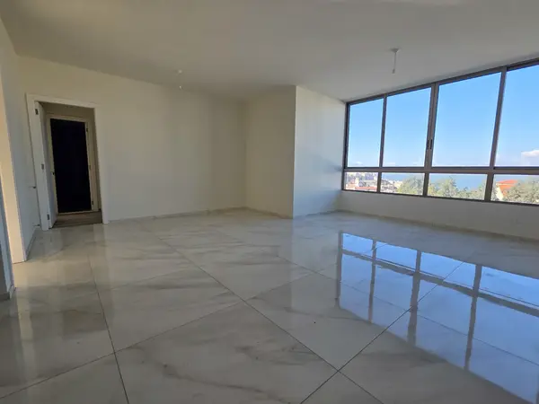 New 3 Bedrooms Apartment in Mazraat Yachouh, Metn with Sea View