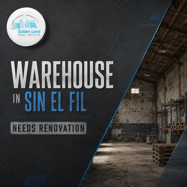 Needs Renovation- Warehouse in Sin El Fil, Metn