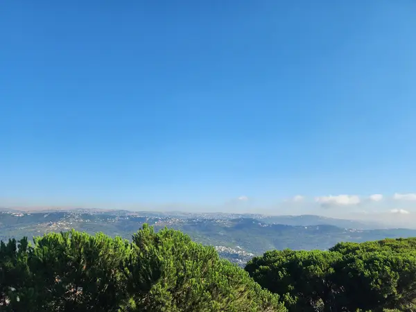 Land in Broumana (Mar Chaaya), Metn Overlooking the Mountains