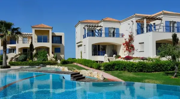 Beachfront Apartment in Chania, Crete, Greece with Sea View