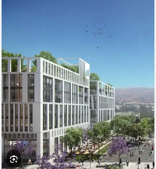 Core And Shell Office With Mountain View For Sale in Waterfront Dbayeh
