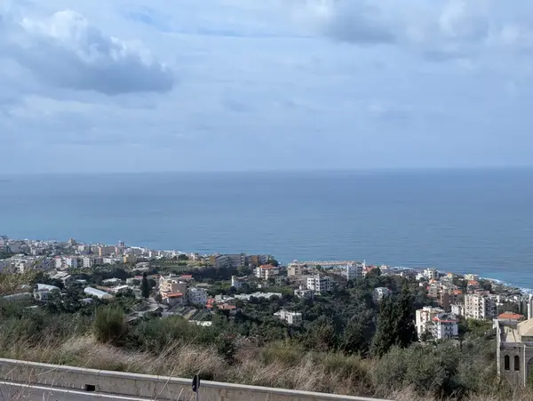 2,000 SQM Land with Sea View For Sale in Nammoura, Kesrouane