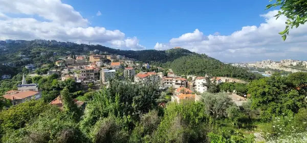 Land With Mountain and City View For Sale In Zouk Mikael