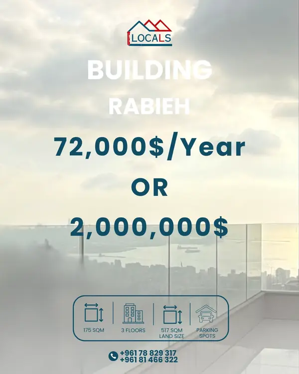 Building for Sale or Rent – Rabieh