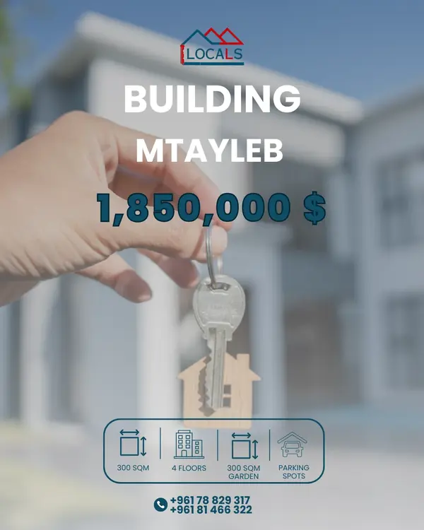 Building for Sale – Mtayleb