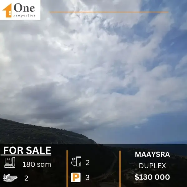 Duplex Apartment For Sale In Maaysra