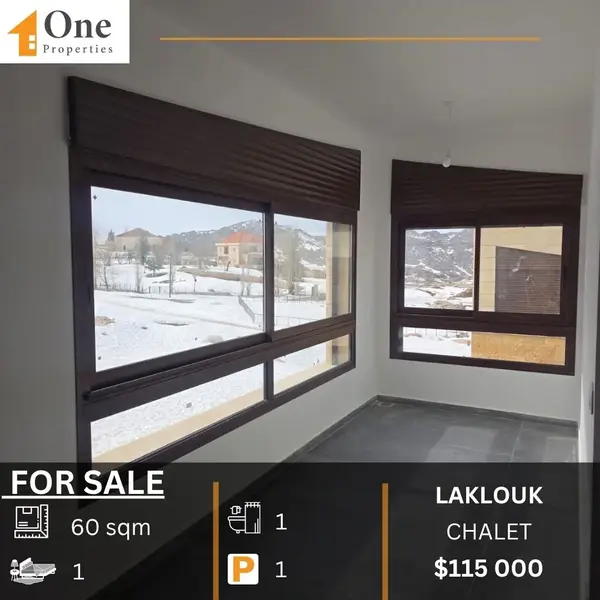 Brand New Chalet For Sale In Laklouk