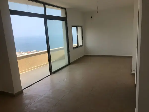Kfaryassine apartment with roof brand new one unit per floor sea view.