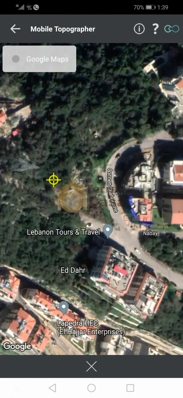 Kornet chehwane rabweh land 1814 sqm nice location for Rent #3127
