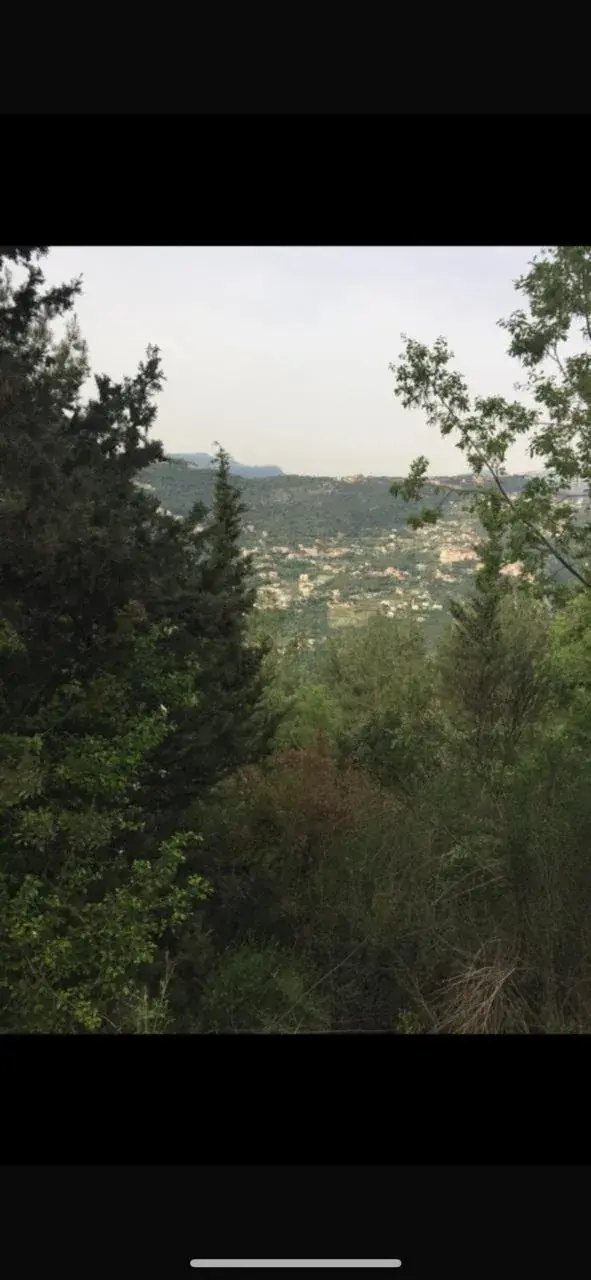 Yahchouch 850 sqm land for Sale open panoramic view Ref#5897