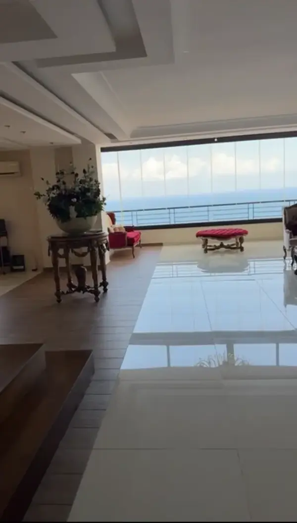 Sahel Alma luxurious fully furnished real duplex for Sale panoramic sea view #6456