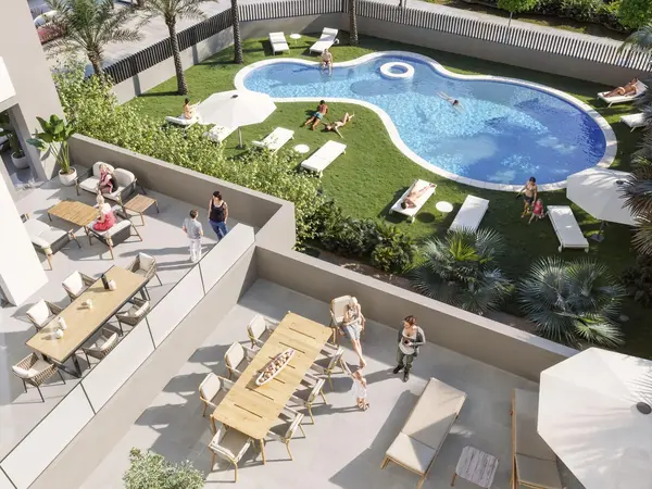 Spain Valencia apartments on the beach of Tavernes de la Valldigna 005815