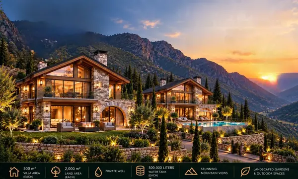 Dhour Zahle Luxury Villas under construction, payment facilities #7001