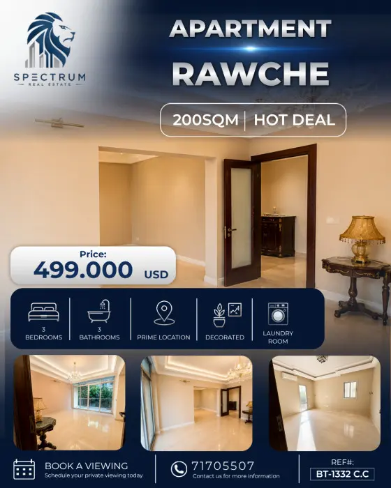 Apartment For Sale In Rawche